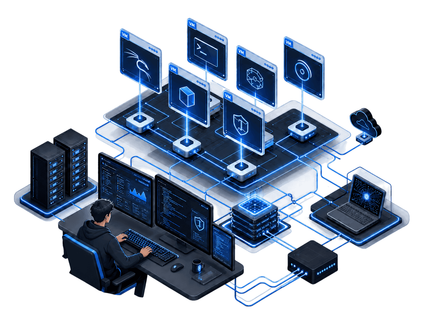 Adversary Range lab environment